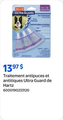 Traitement antipuces et antitiques Ultra Guard …