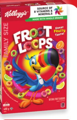 Kellogg's family size cereal