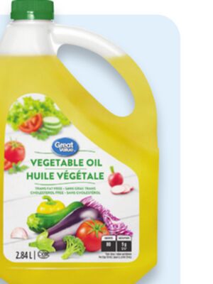 Great Value vegetable oil