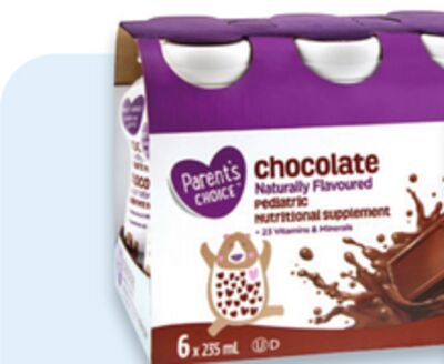 Parent's Choice pediatric nutritional supplement