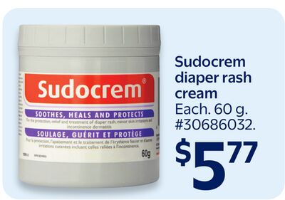 Sudocrem diaper rash cream