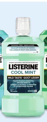 Listerine mouthwash