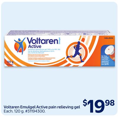 Voltaren Emulgel Active pain relieving gel