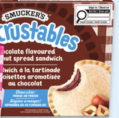 Smucker's Uncrustables sandwiches