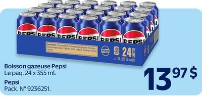 Boisson gazeuse Pepsi