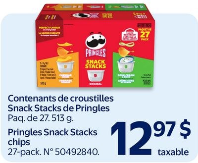 Contenants de croustilles Snack Stacks de Pring…