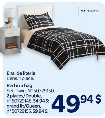 Ens. de literie