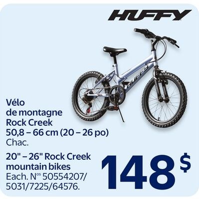 Vélo de montagne Rock Creek 50,8-66 cm (20-26 p…
