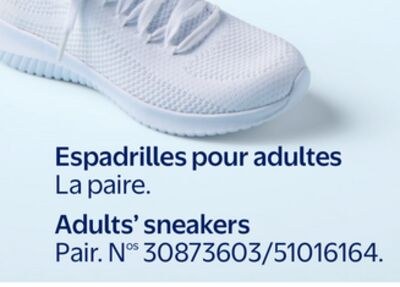 Espadrilles pour adultes