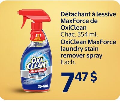 Détachant à lessive MaxForce de OxiClean