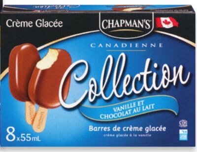 Sucettes glacées ou barres de crème glacée Coll…