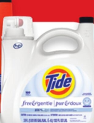 Détergent lessive liquide Tide ou Ivory