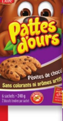 biscuits pattes d'ours