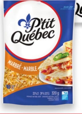 Fromage P'tit Québec râpé 320 g