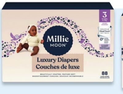 Grande boîte de couches de luxe Millie Moon