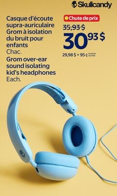 Casque d'écoute supra-auriculaire Grom a isolat…