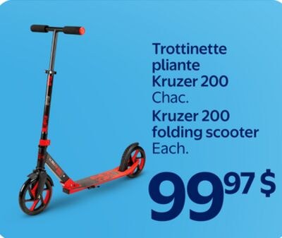 Trottinette pliante Kruzer 200
