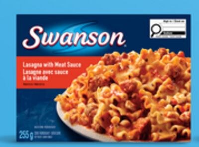 Repas surgelé Swanson lasagne ou poulet à la sa…