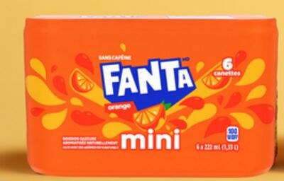 Boisson gazeuse Fanta Orange