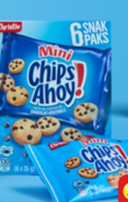 Sachets Snak Paks de biscuits Mini Chips Ahoy! …