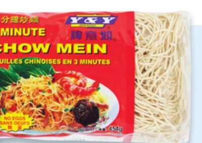 Nouilles Chow Mein prêtes en 3 minutes