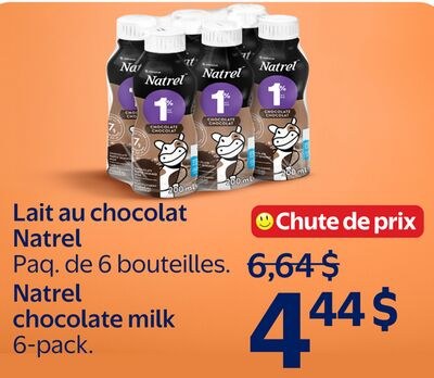 Lair au chocolat Natrel