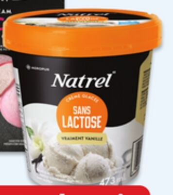 Paq. de 6 crème glacée sans lactose Natrel