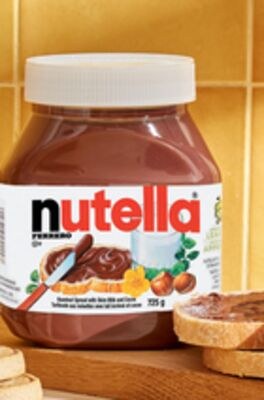 Tartinade aux noisettes ou aux arachides Nutell…