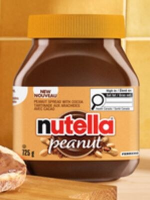 Tartinade aux noisettes ou aux arachides Nutella