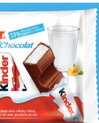 Paq. de 6 barres de chocolat ou de 3 œufs Surpr…