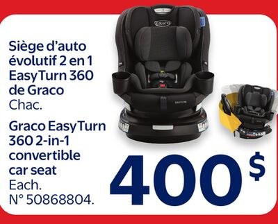 Siège d'auto évolutif 2 en 1 Easy Turn 360 de G…