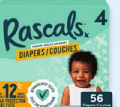 Grande boîte de couches Rascals de qualité supé…
