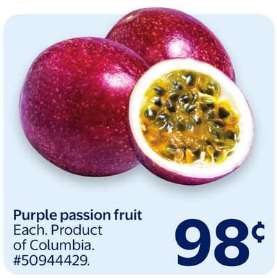 Purple passion fruit
