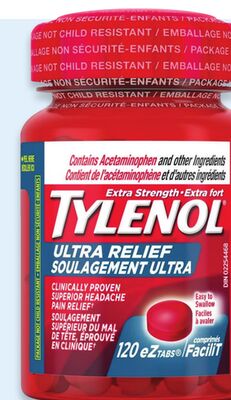 Tylenol Ultra Relief eZ Tabs 120s or Muscle & B…
