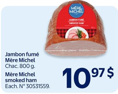 Jambon fumé Mère Michel