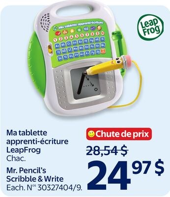 Ma tablette apprenti-écriture LeapFrog