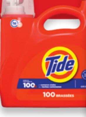Détergent à lessive liquide Tide ou Ivory