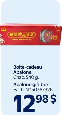 Boite-cadeau Abalone