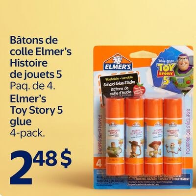 Bâtons de colle Elmer's Histoire S de jouets 5