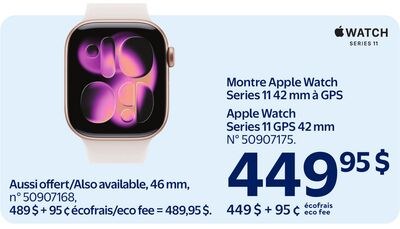 Montre Apple Watch Series 11 42 mm à GPS