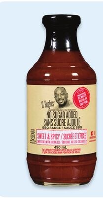 Sauce barbecue sans sucre ajouté ou marinade G …