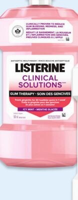 Rince-bouche Clinical Solutions de Listerine