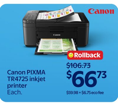 Canon PIXMA TR4725 inkjet printer