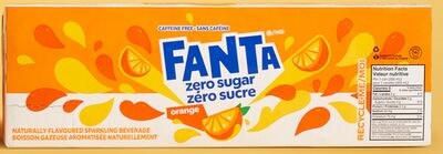 Boisson gazeuse Fanta Orange zéro sucre