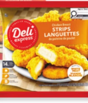 Burgers, croquettes ou languettes de poulet pan…