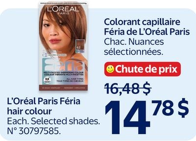 Colorant capillaire Féria de L'Oréal Paris