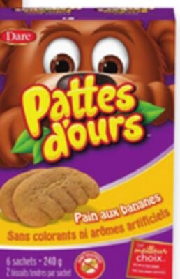 Biscuits Pattes d'ours Bear Paws