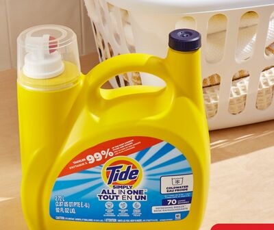Tide Simply laundry detergent