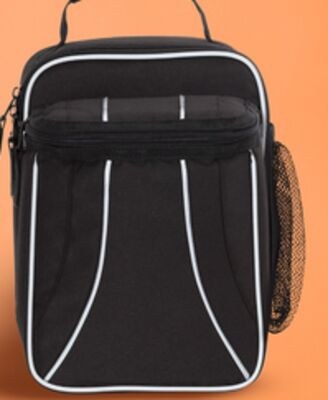 Dual-compartment lunch bag