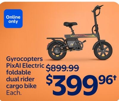Gyrocopters PixAl Electric foldable dual rider …